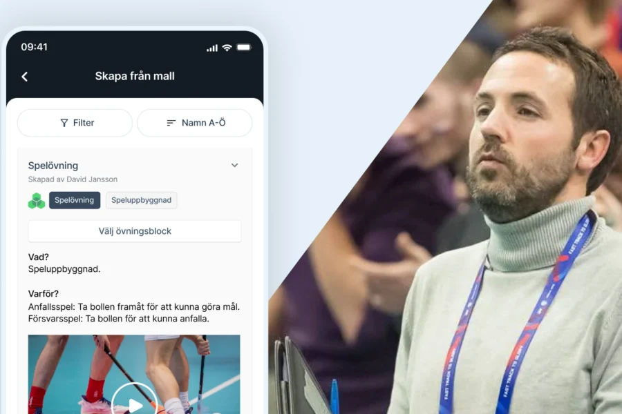 David Jansson i exklusivt samarbete med SportAdmin träningsplanering